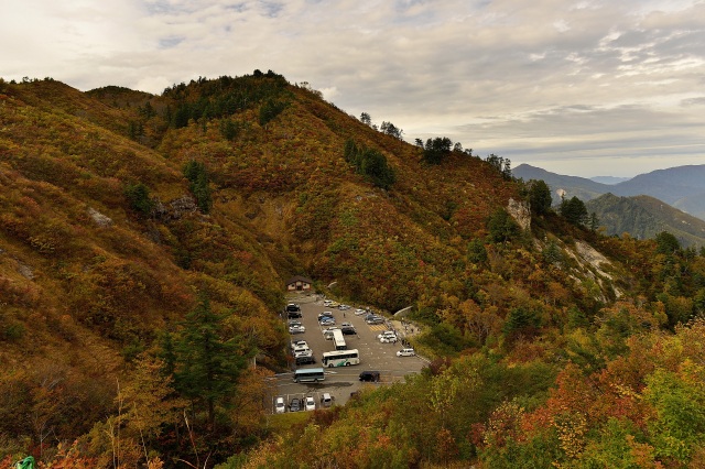 三方岩岳駐車場