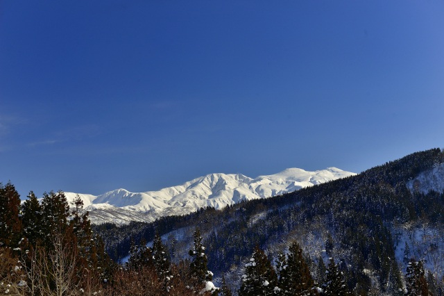 西山からの白山2