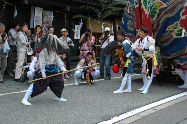 ほうらい祭り５（獅子舞）