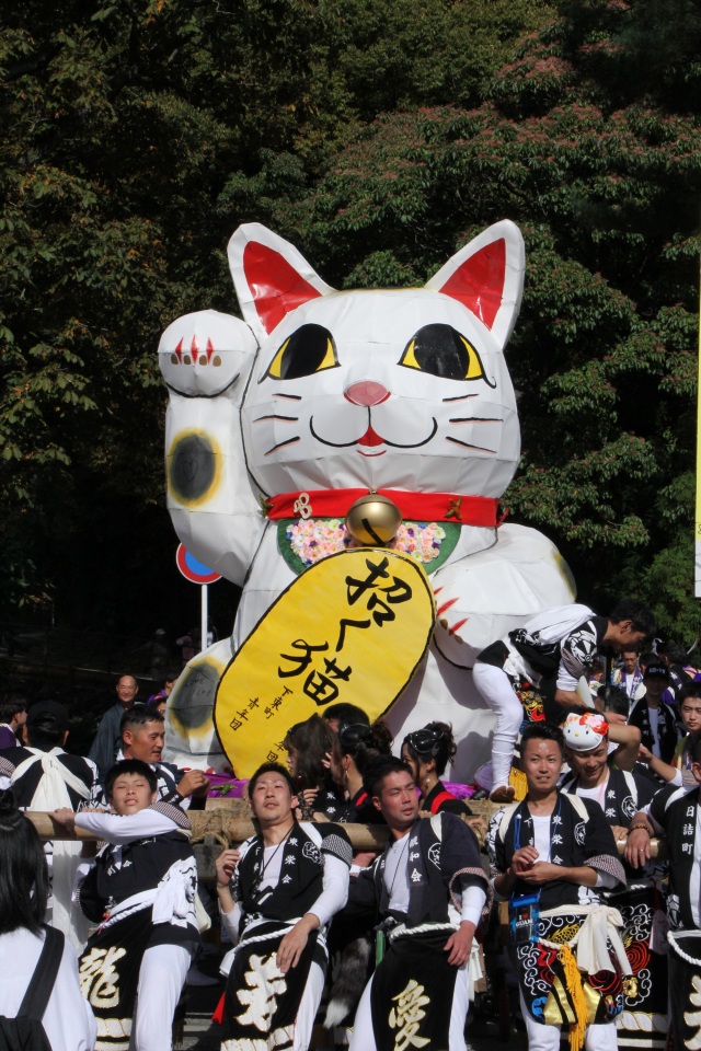 ほうらい祭り２８（招き猫）