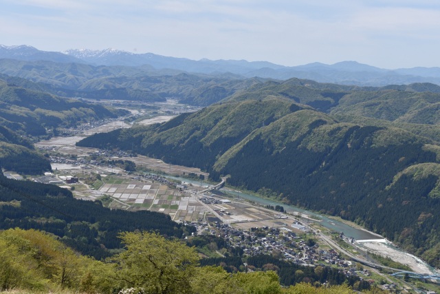 獅子吼高原からの風景（）