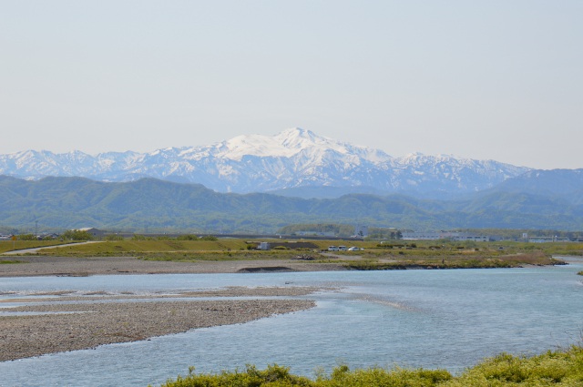 白山と手取川河口２