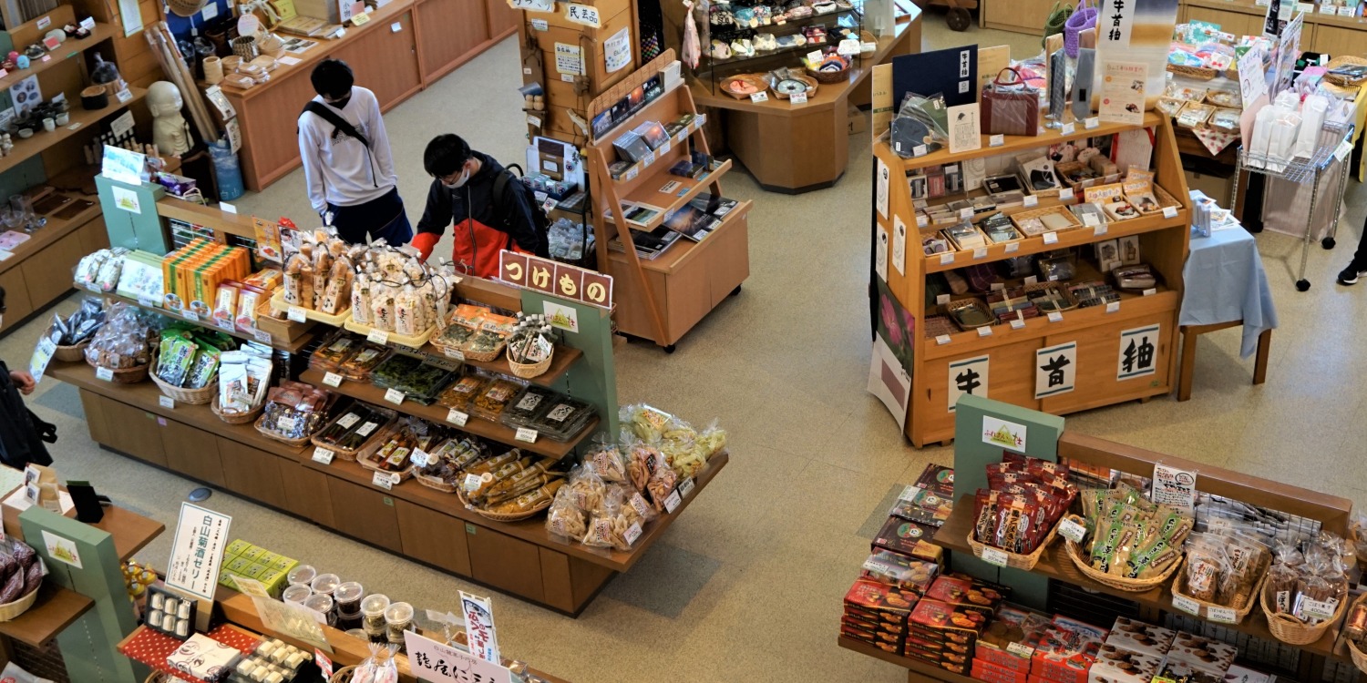 ショッピングも！グルメも！楽しみ方いろいろ白山市の道の駅