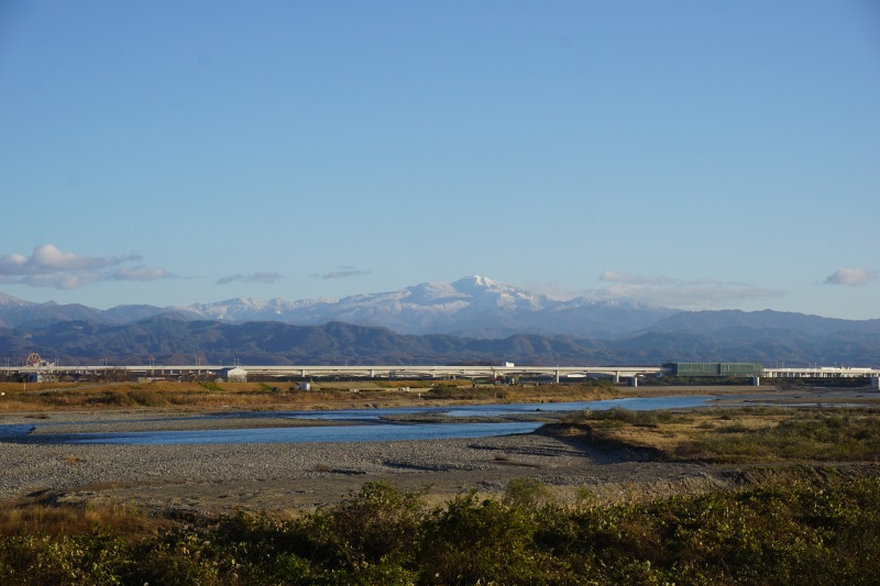 手取川と白山