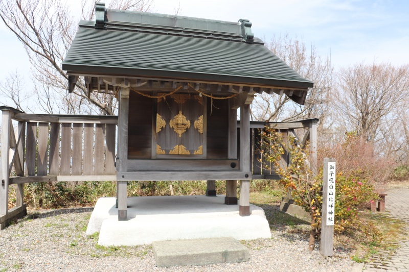 スカイ獅子吼にも白山比咩神社が!