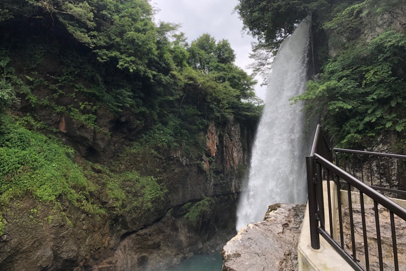 手取峡谷 綿ヶ滝