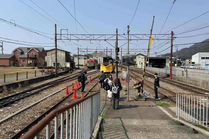 機関車の撮影もOK
