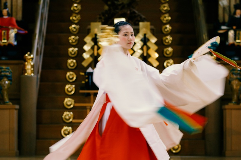 昇殿参拝を行います
