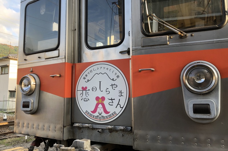 恋しらヘッドマークを付けた車両もあります