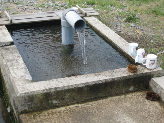 大浜の水