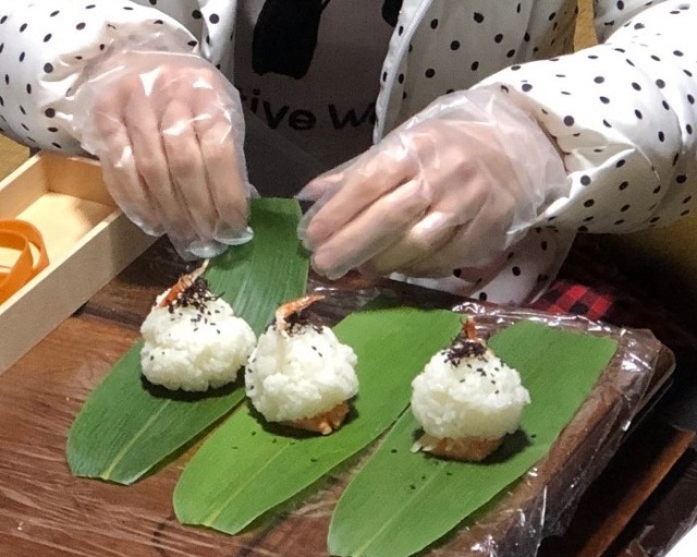 笹寿司づくり体験