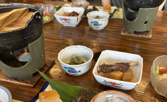 ジビエの昼食(イメージ)