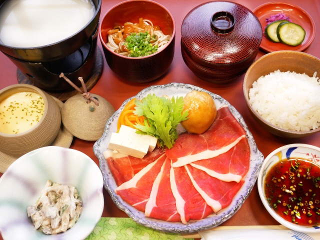 猪肉しゃぶしゃぶ御膳